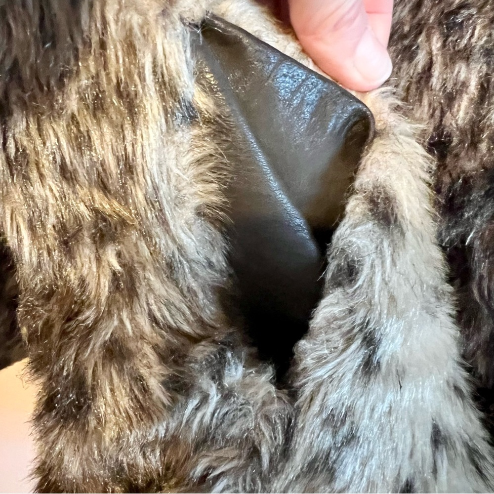Faux Leopard Vintage Fur - Picture 5 of 11